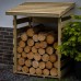 Forest Compact Pent Log Store